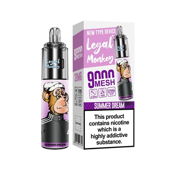 Legal Monkey 9000 Vape Kit | Next Day Delivery