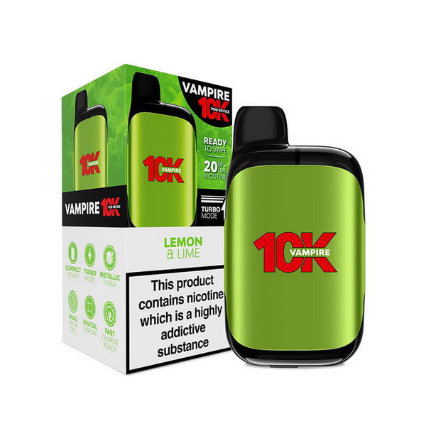Vampire Vape 10K Prefilled Pod Kit | 10 Flavours | £8