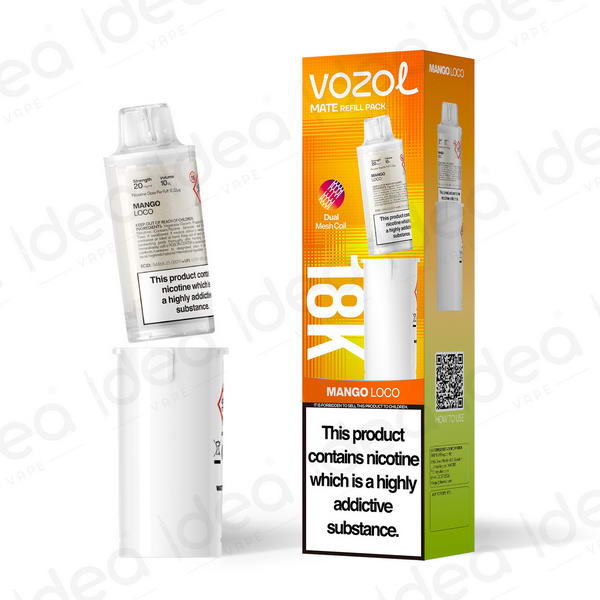 Vozol Mate Refill Pods | Prefilled 11ml