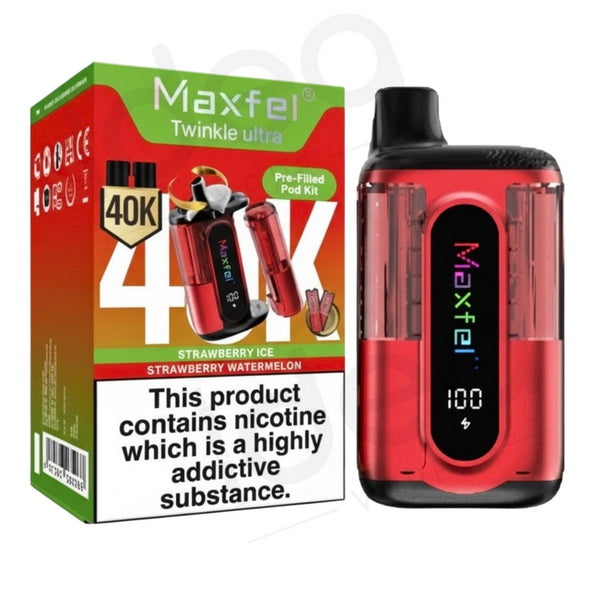 Maxfel Twinkle Ultra 40K Puffs Prefilled Pod Kit | £10