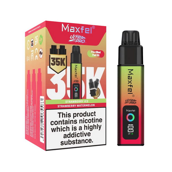 Maxfel Ultra Pro 35K Vape Kit | 35000 Puffs | 1100 mAh