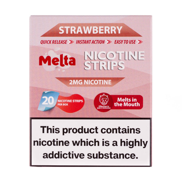 Melta Nicotine Strips | from £3.99 | Next Day Delivery