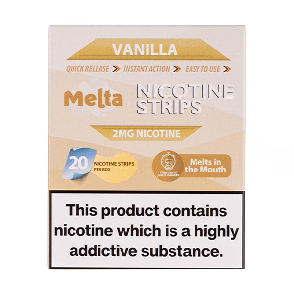 Melta Nicotine Strips | from £3.99 | Next Day Delivery