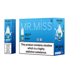 Box of 10 Mr.Miss Nic Salt E-Liquids