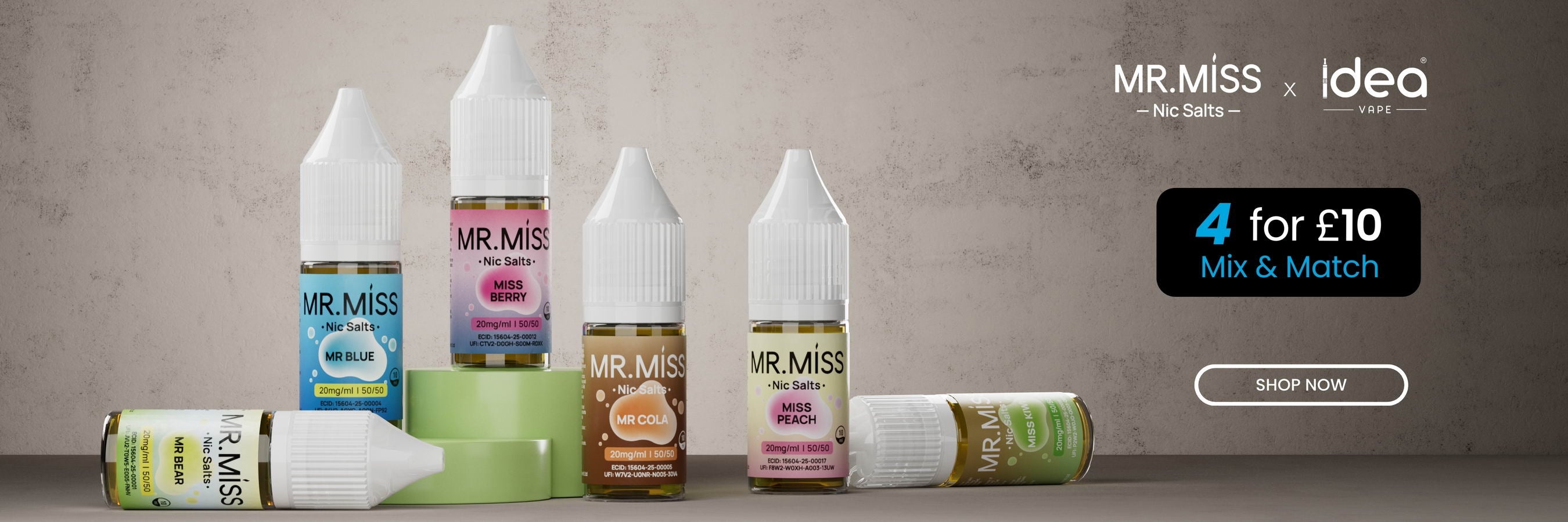 Mr.Miss E-Liquids - Idea Vape