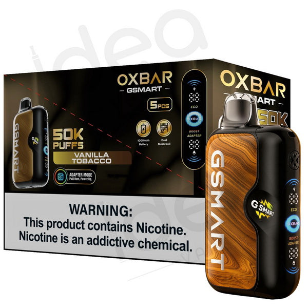 Box of 5 OXBAR GSMART 50K Vape Kits