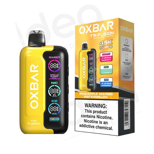OXBAR Tri-Fusion 45K Puffs Vape  | 1000mAh Battery