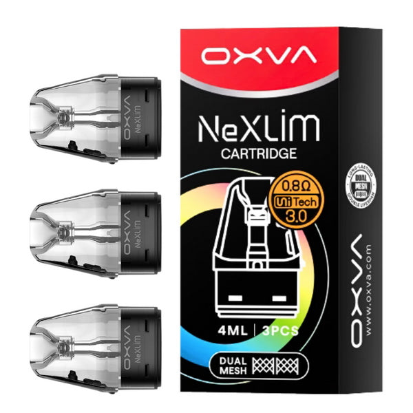 OXVA NeXlim Replacement Pods UniTech 2.0 & 3.0 3-Pack