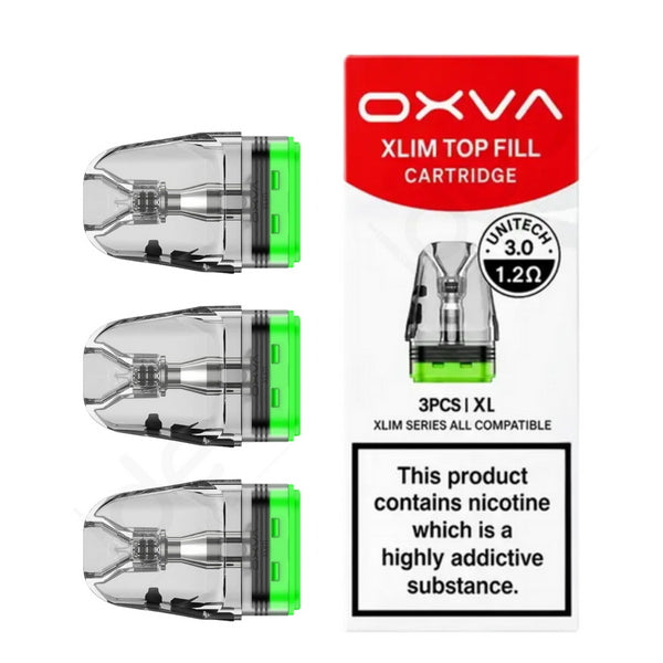 OXVA Xlim UNITECH 3.0 Pods | 0.4Ω/ 0.6Ω/ 0.8Ω/ 1.2Ω