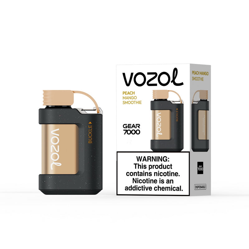 Vozol Gear 7000 Disposable Vape - Peach Mango Smoothie