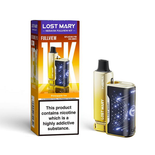 Lost Mary Nera 15K Puffs Fullview Pod Kit | from £8.99