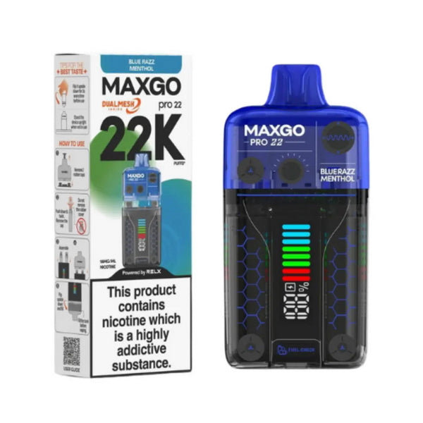 RELX MAXGO Pro 22K 22000 Vape Kit | Next Day Delivery