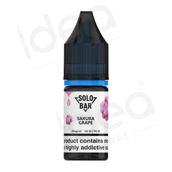 Solobar Nic Salt E-liquid 10ML | 15 Flavours