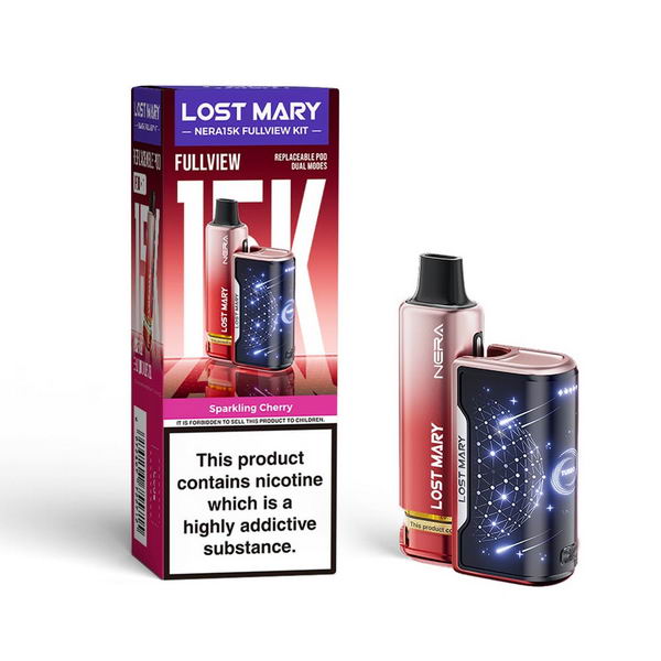 Lost Mary Nera 15K Puffs Fullview Pod Kit | from £8.99