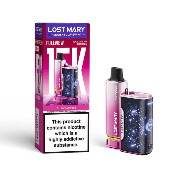 Lost Mary Nera 15K Puffs Fullview Pod Kit | from £8.99