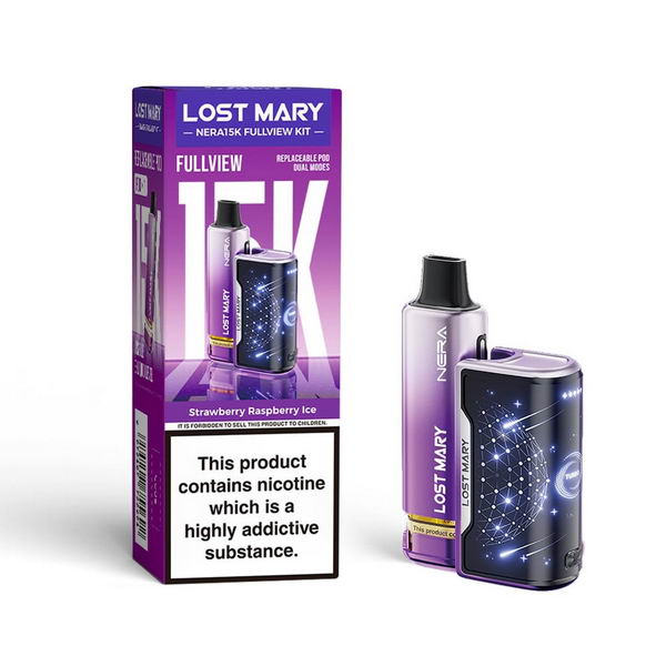 Lost Mary Nera 15K Puffs Fullview Pod Kit | from £8.99