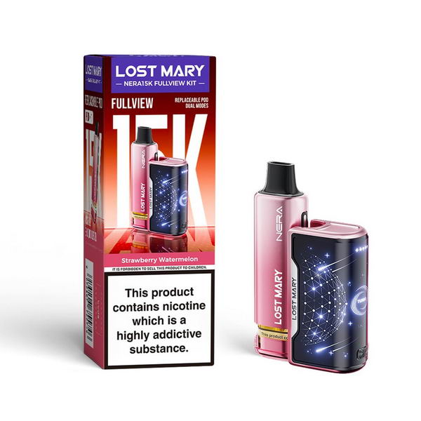 Lost Mary Nera 15K Puffs Fullview Pod Kit | from £8.99