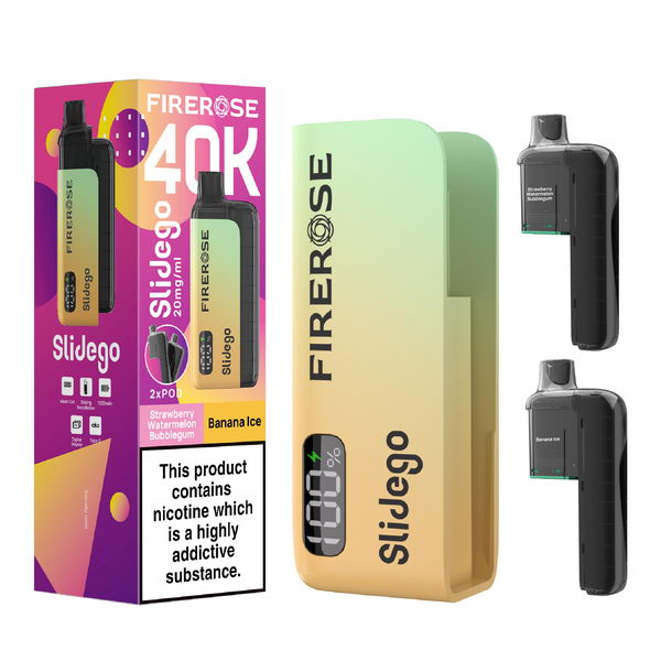 Elux FireRose Slidego 40K Pod Kit | 40000 Puffs | £10