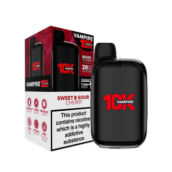 Vampire Vape 10K Prefilled Pod Kit | 10 Flavours | £8