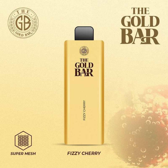 The Gold Bar 4500 Disposable Vape Kit - Fizzy Cherry | Idea Vape