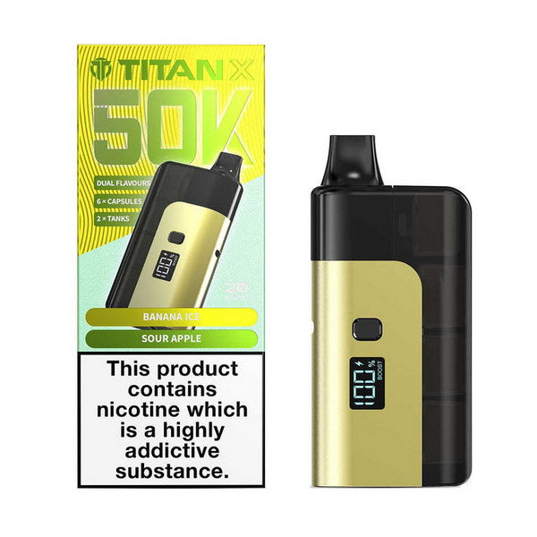 Titan X 50K Prefilled Vape Kit | 50000 Puffs | £10