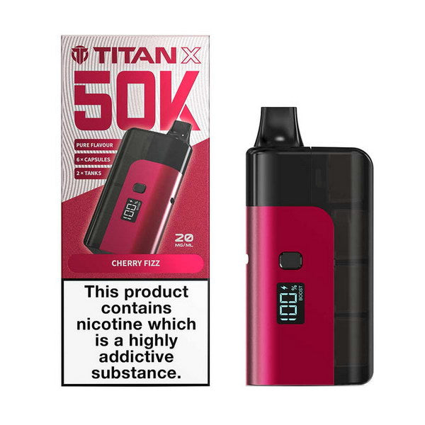 Titan X 50K Prefilled Vape Kit | 50000 Puffs | £10