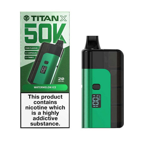 Titan X 50K Prefilled Vape Kit | 50000 Puffs | Idea Vape