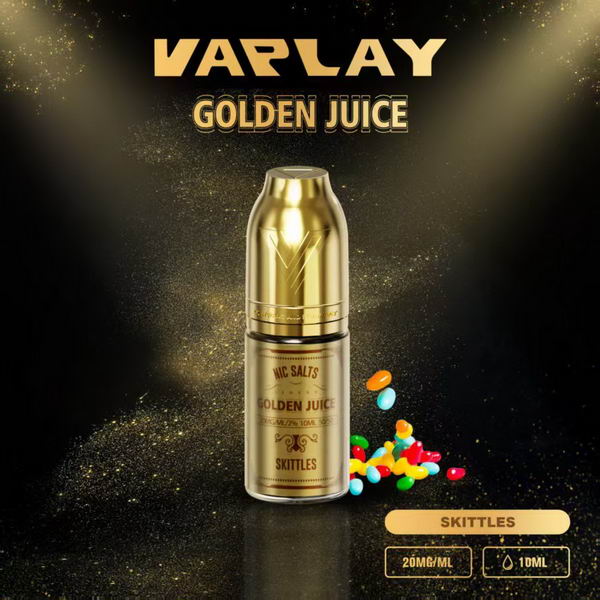 Vaplay Golden Juice Nic Salt E-liquid 10ML | Idea Vape