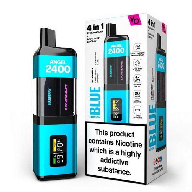 Vapes Bars Angel 2400 Vape Kit | 4 in 1 | 9.99 - IDEA VAPE Vapes Bars Angel 2400 Vape Kit | 4 in 1 | 9.99 - IDEA VAPE