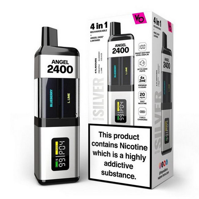 Vapes Bars Angel 2400 Vape Kit | 4 in 1 | 9.99 - IDEA VAPE Vapes Bars Angel 2400 Vape Kit | 4 in 1 | 9.99 - IDEA VAPE