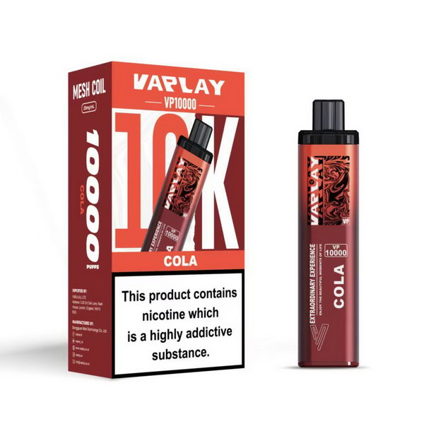 Vaplay VP10000 Pod Vape Kit | 10000 Puffs | from £6