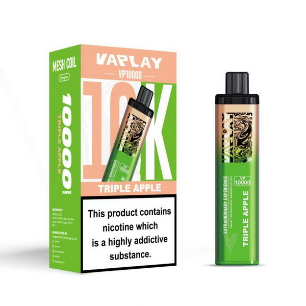 Vaplay VP10000 Pod Vape Kit | 10000 Puffs | 20 Flavours