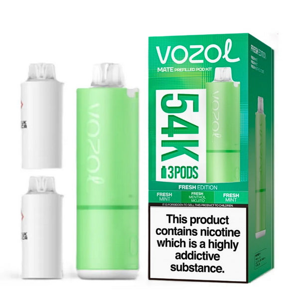 Vozol Mate 54K Prefilled Pod Kit | 54000 Puffs