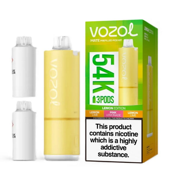 Vozol Mate 54K Prefilled Pod Kit | 54000 Puffs