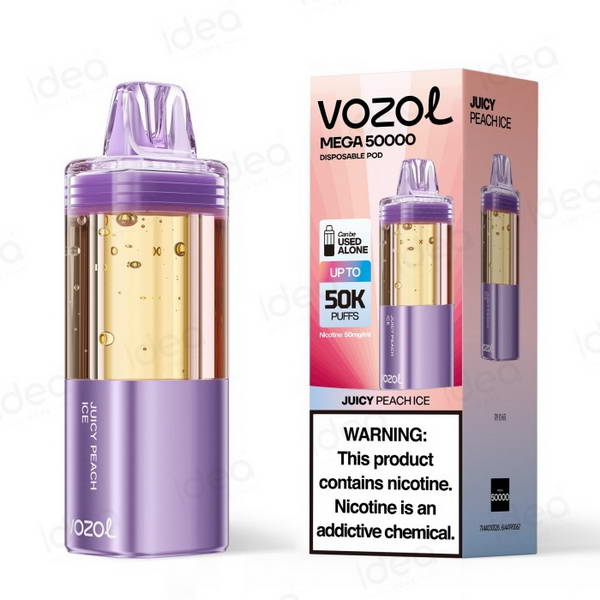 Vozol Mega 50K Refill Pod | Juicy Peach