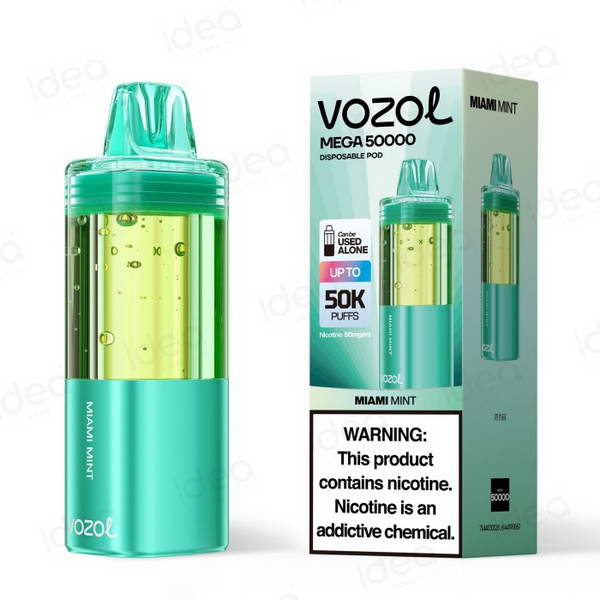 Vozol Mega 50K Refill Pod | Miami Mint