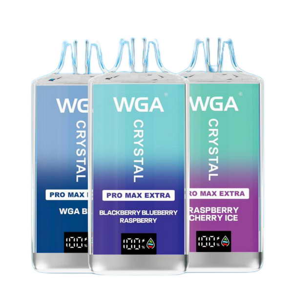 WGA Crystal Pro Max Extra 15K Vape Kit Rechargeable