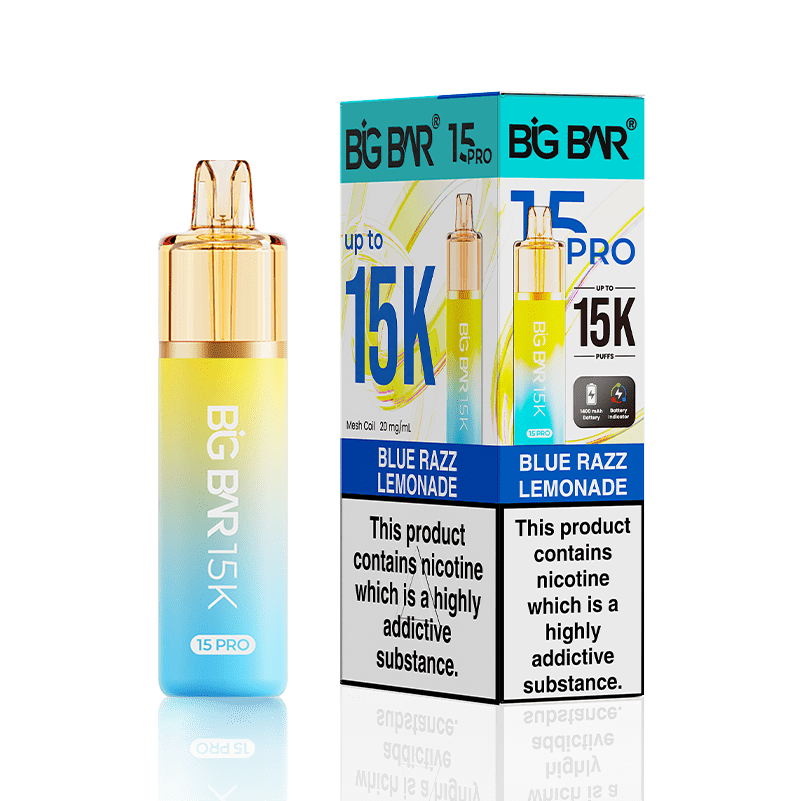 Big Bar 15K Pro Prefilled Pod Kit | 1400 mAh
