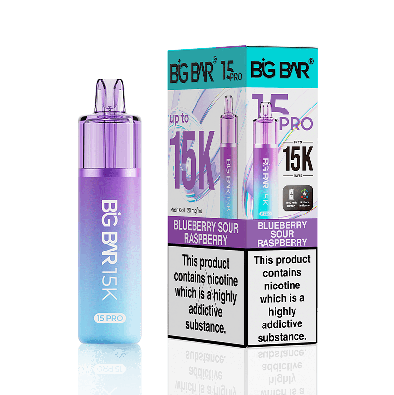 Big Bar 15K Pro Prefilled Pod Kit | Only £8