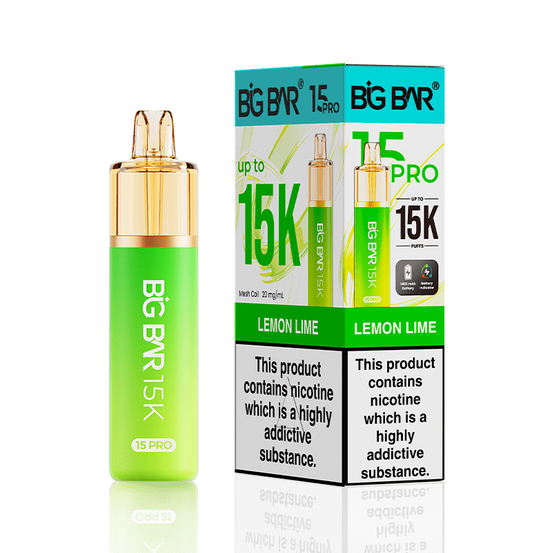 Big Bar 15K Pro Prefilled Pod Kit | 20 Flavours
