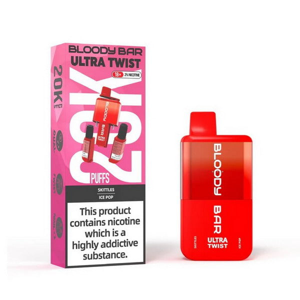 Bloody Bar Ultra Twist 20K 20000 Vape | 3 for £30