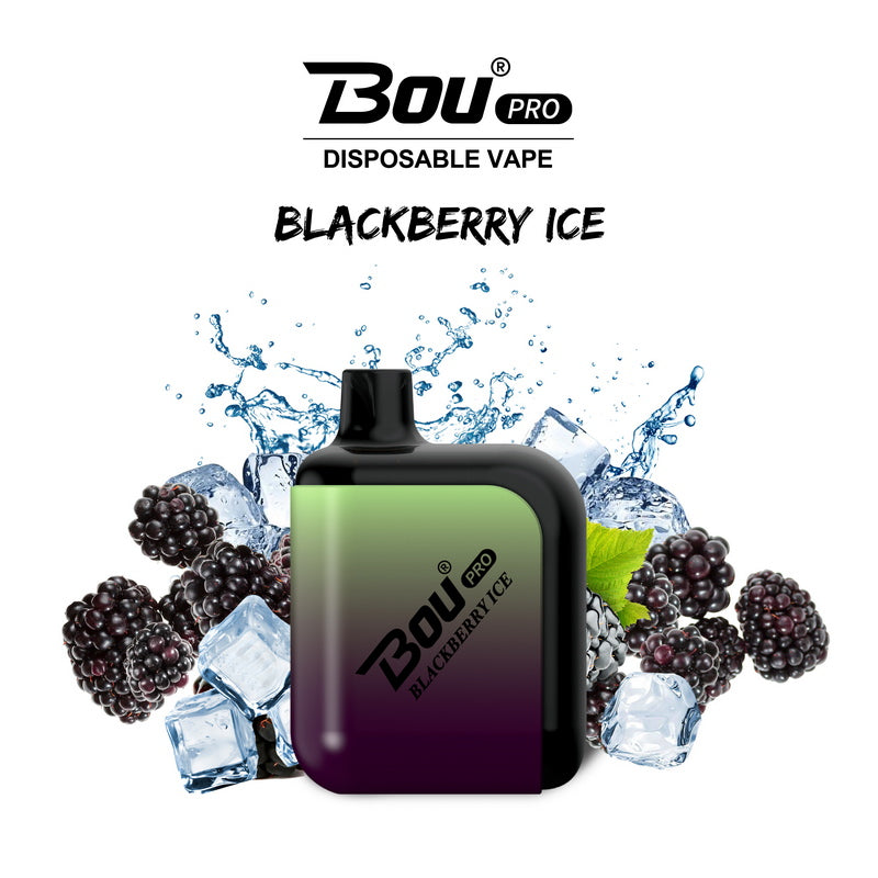 Bou Pro 7000 Disposable Vape Kit - Blackberry Ice - Idea Vape