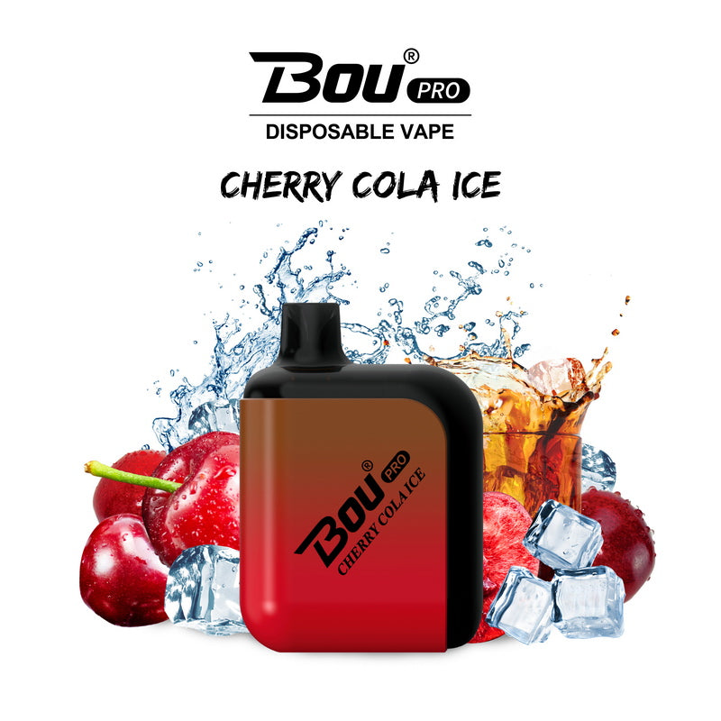 Bou Pro 7000 Disposable Vape Kit - Cherry Cola lce - Idea Vape