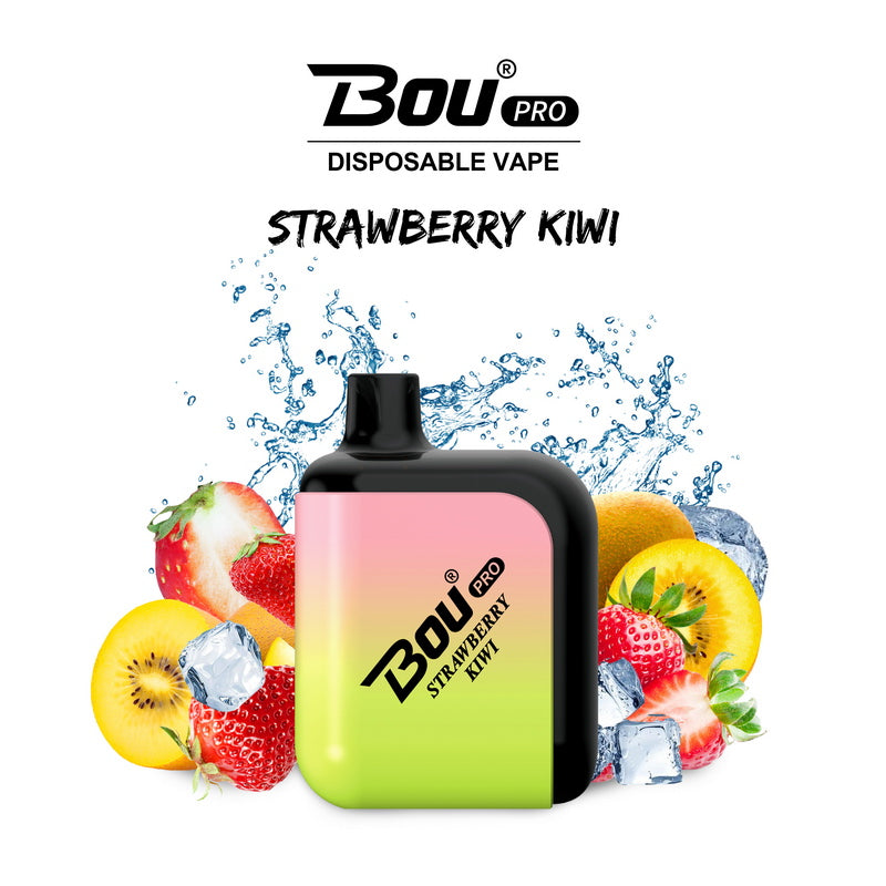 Bou Pro 7000 Disposable Vape Kit - Strawberry Kiwi - Idea Vape