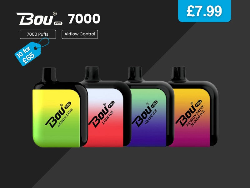 Bou Pro 7000 Disposable Vape | £7.99 | Idea Vape