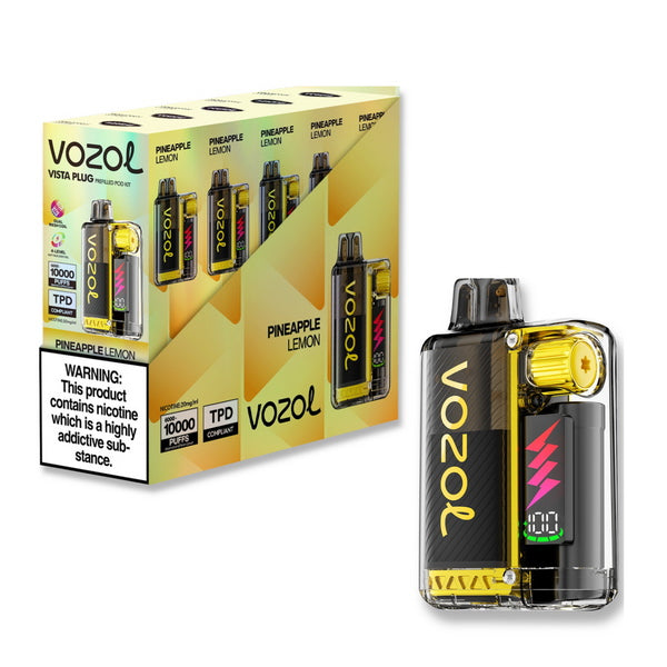 Box of 5 Vozol Vista Plug 10K Vape Kits