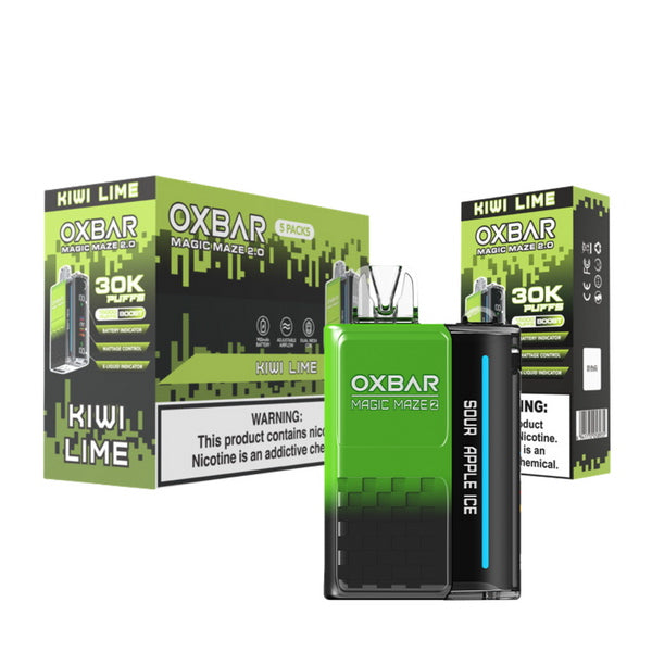Box of 5 OXBAR Magic Maze 30000 Pod Kits