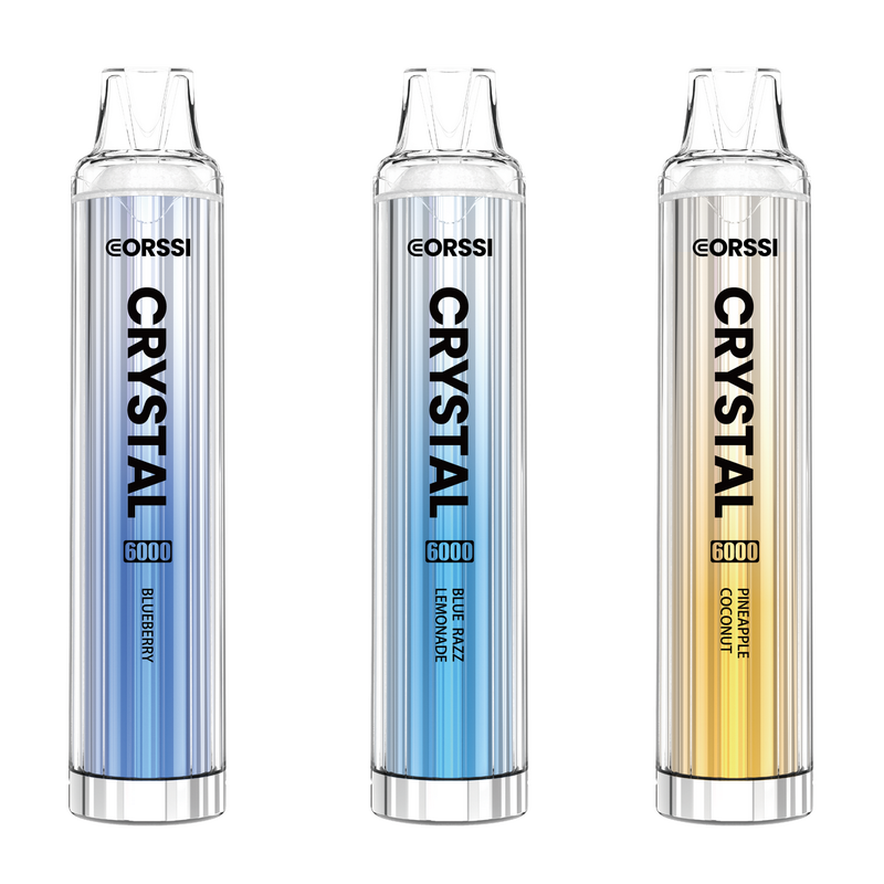 Corssi Crystal 6000 Puffs Disposable Vape Kit Bar | Idea Vape