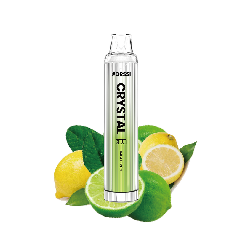 Corssi Crystal 6000 Disposable Vape - Lime Lemon - Idea Vape