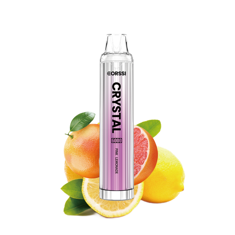 Corssi Crystal 6000 Disposable Vape - Pink Lemonade - Idea Vape